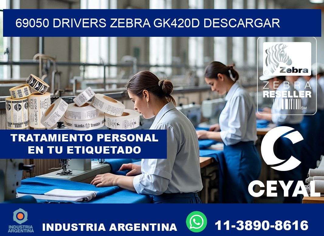 69050 drivers zebra gk420d descargar