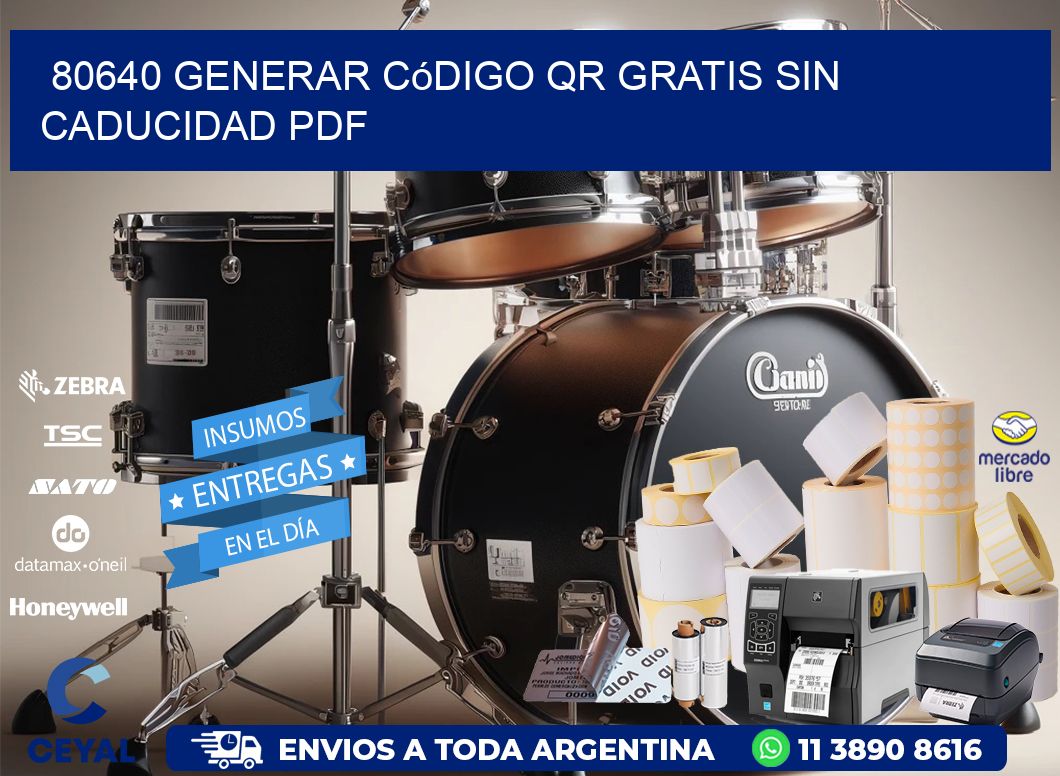 80640 Generar código QR gratis sin caducidad PDF