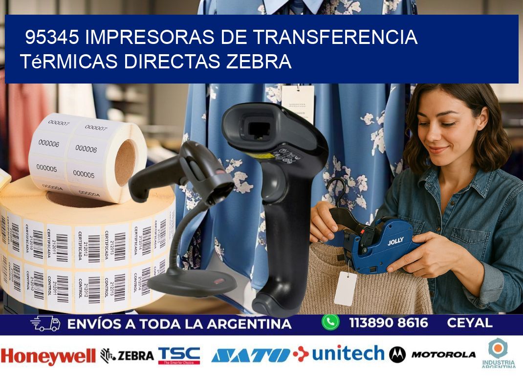 95345 impresoras de Transferencia térmicas directas zebra