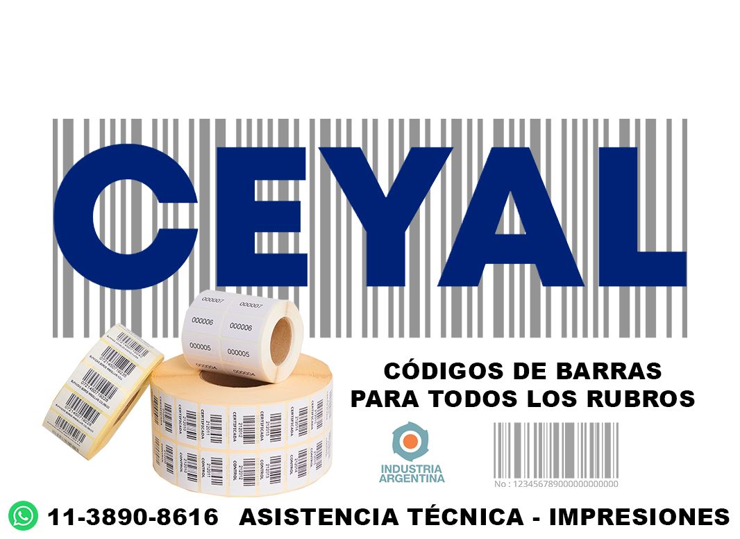 impresora codigos + 24855 etiquetas + ribbon