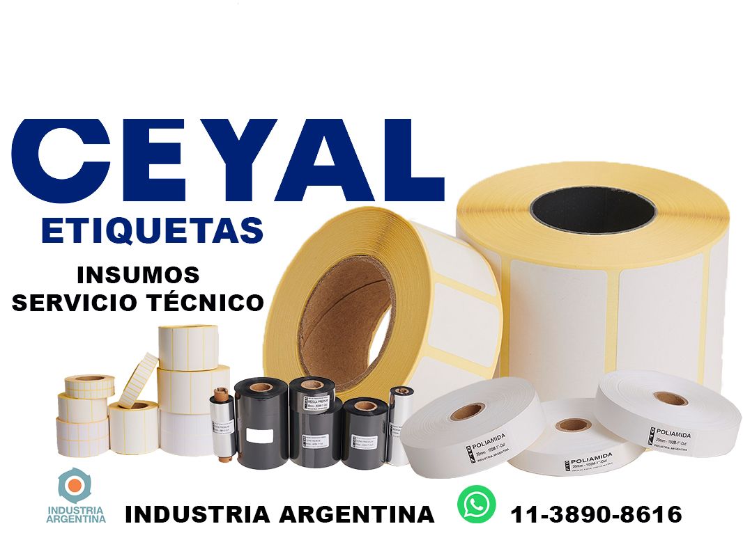 impresora zebra zt230 + 77815 etiquetas + ribbon