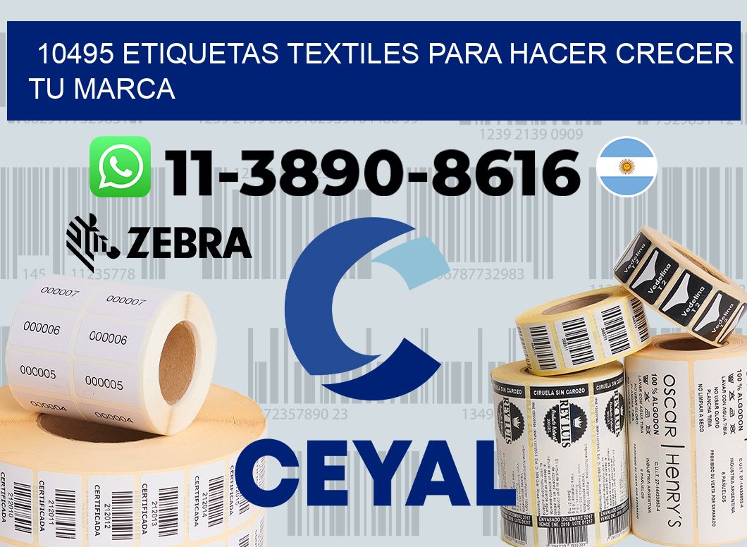 10495 Etiquetas textiles para hacer crecer tu marca