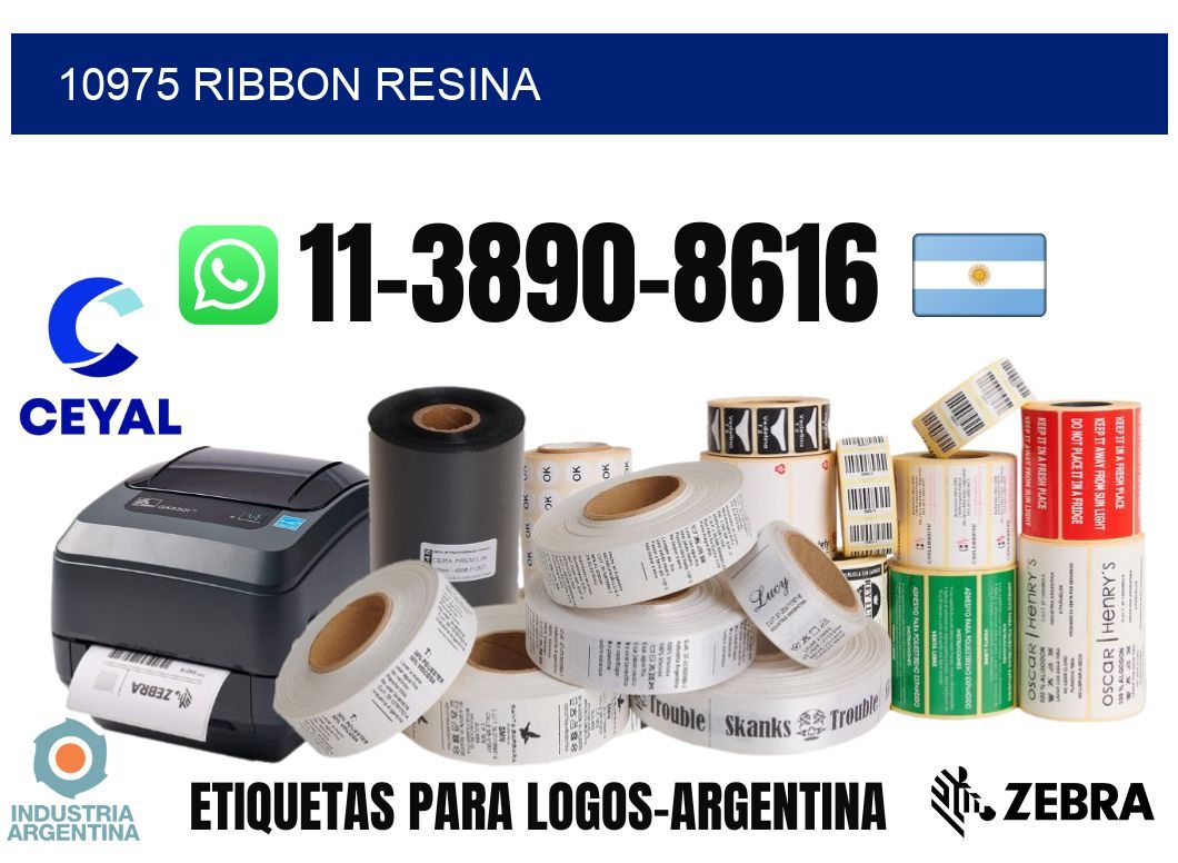10975 ribbon resina