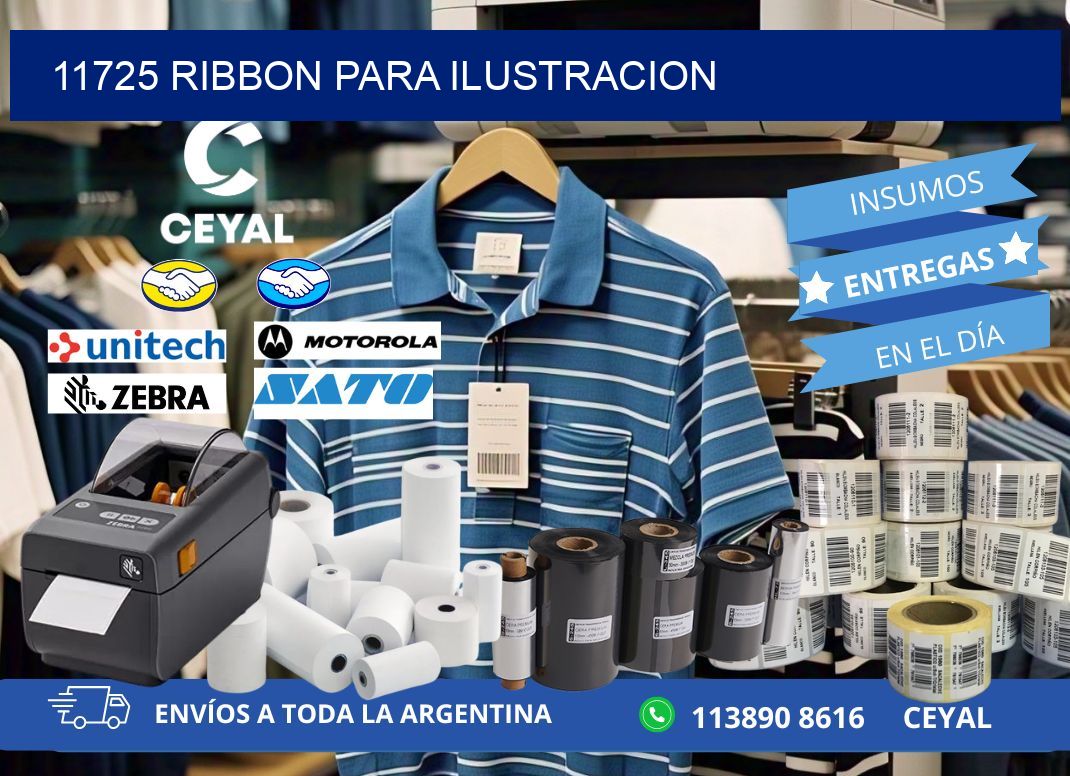 11725 ribbon para ilustracion