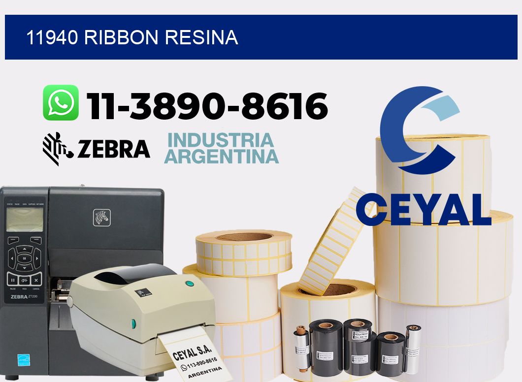 11940 ribbon resina