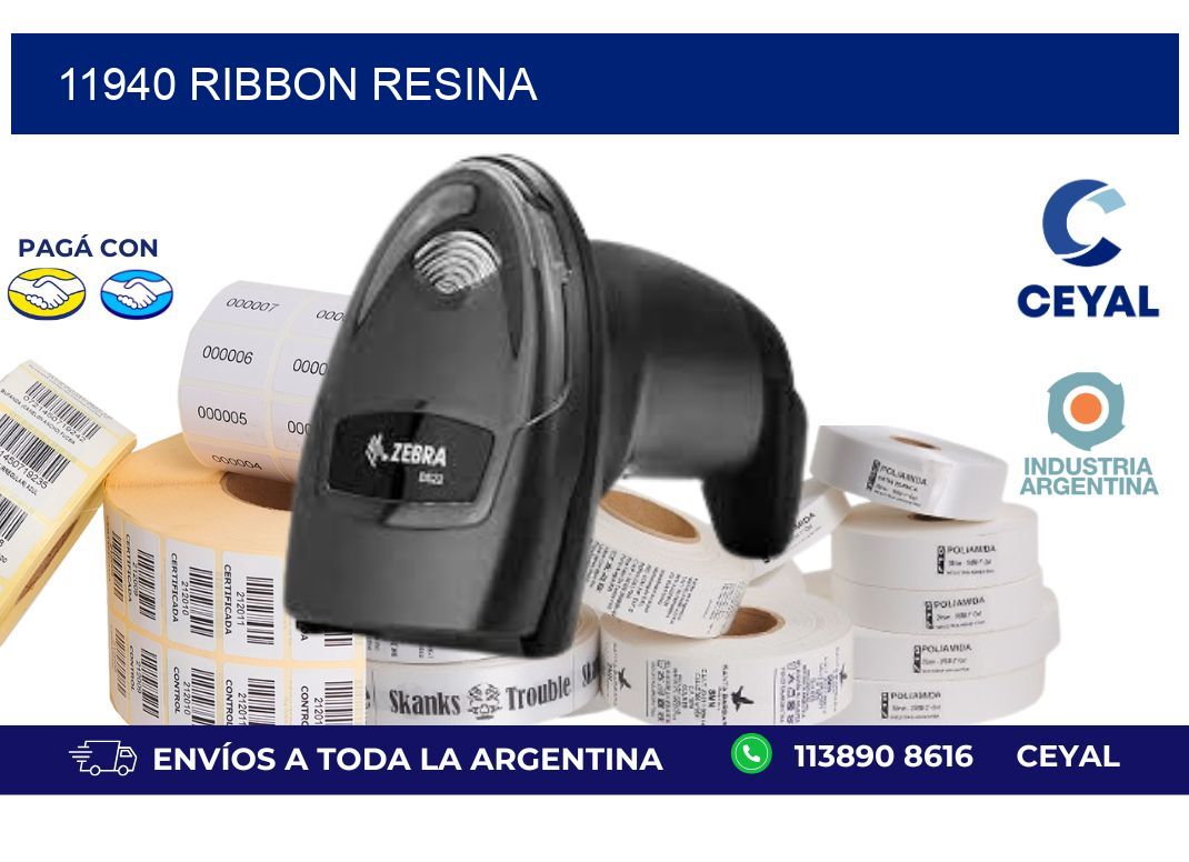 11940 ribbon resina