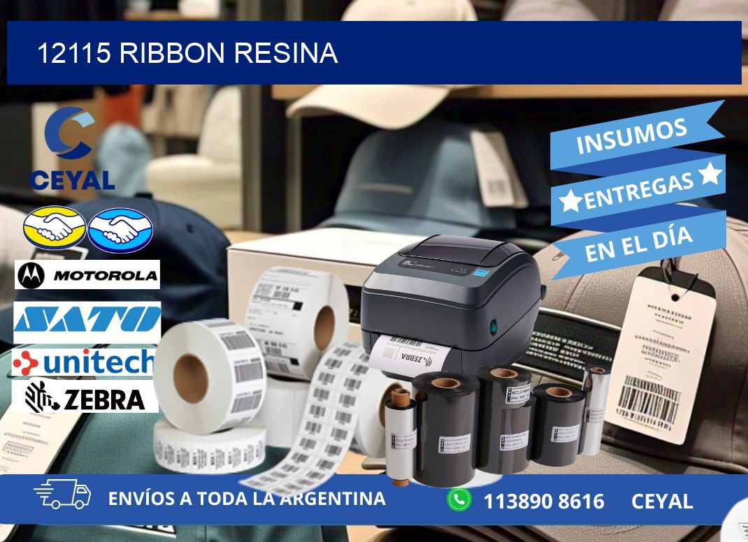 12115 ribbon resina