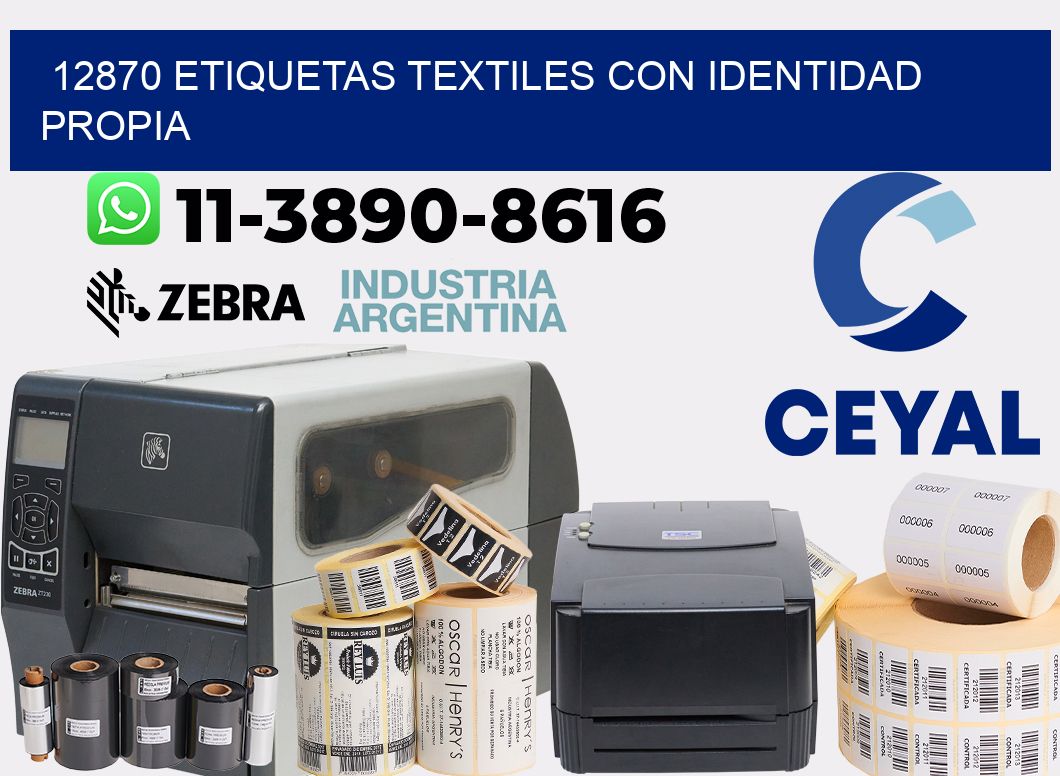 12870 Etiquetas textiles con identidad propia