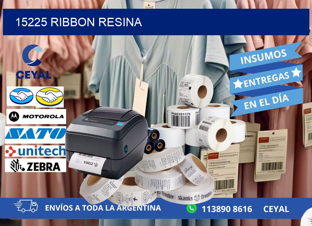 15225 ribbon resina