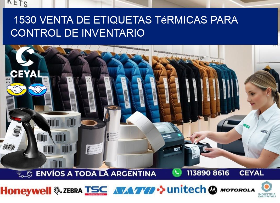 1530 venta de etiquetas térmicas para control de inventario