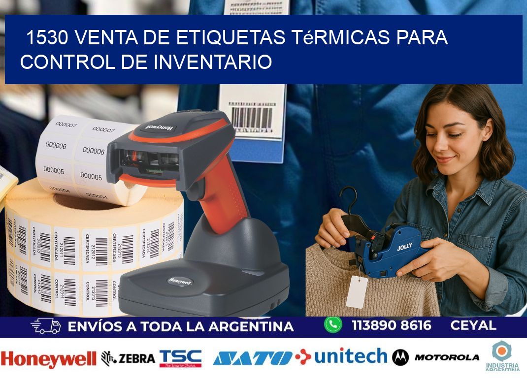 1530 venta de etiquetas térmicas para control de inventario