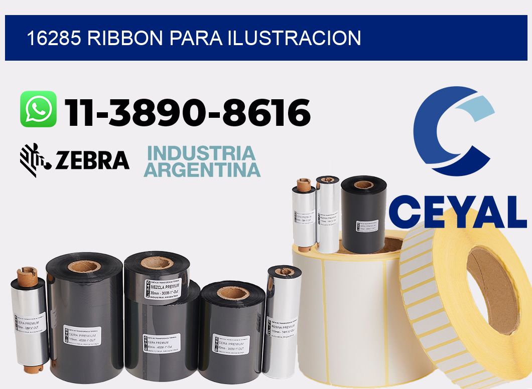 16285 ribbon para ilustracion