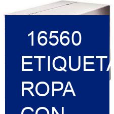 16560 Etiquetas ropa con diseño profesional