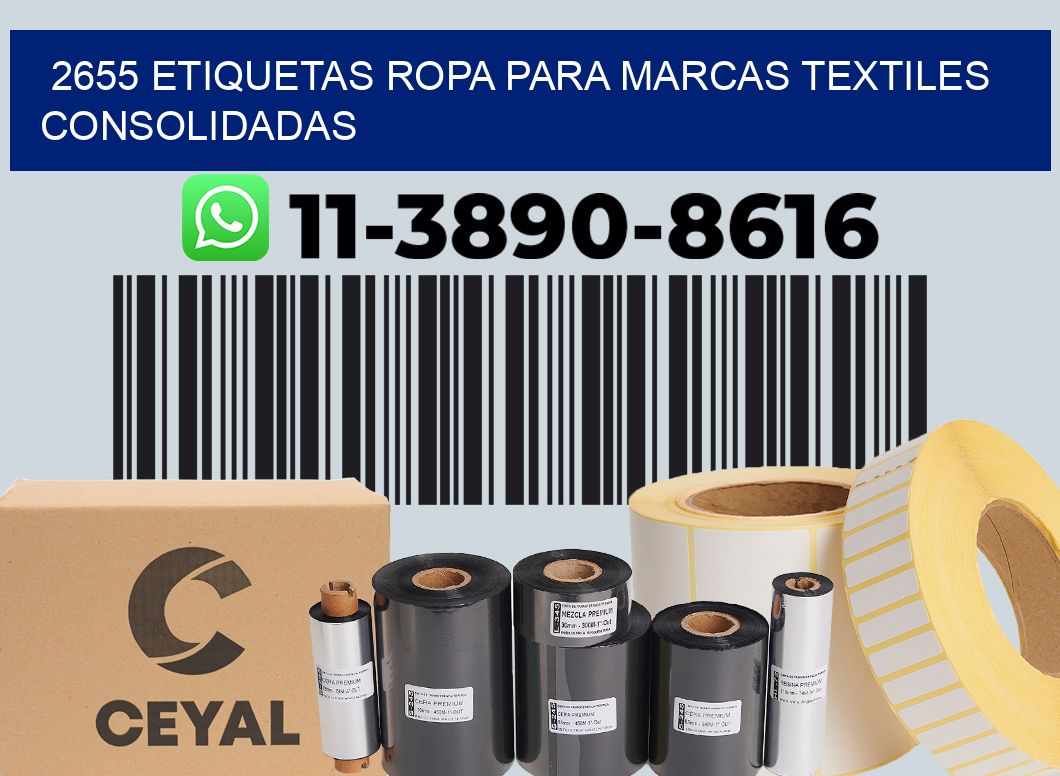 2655 Etiquetas ropa para marcas textiles consolidadas