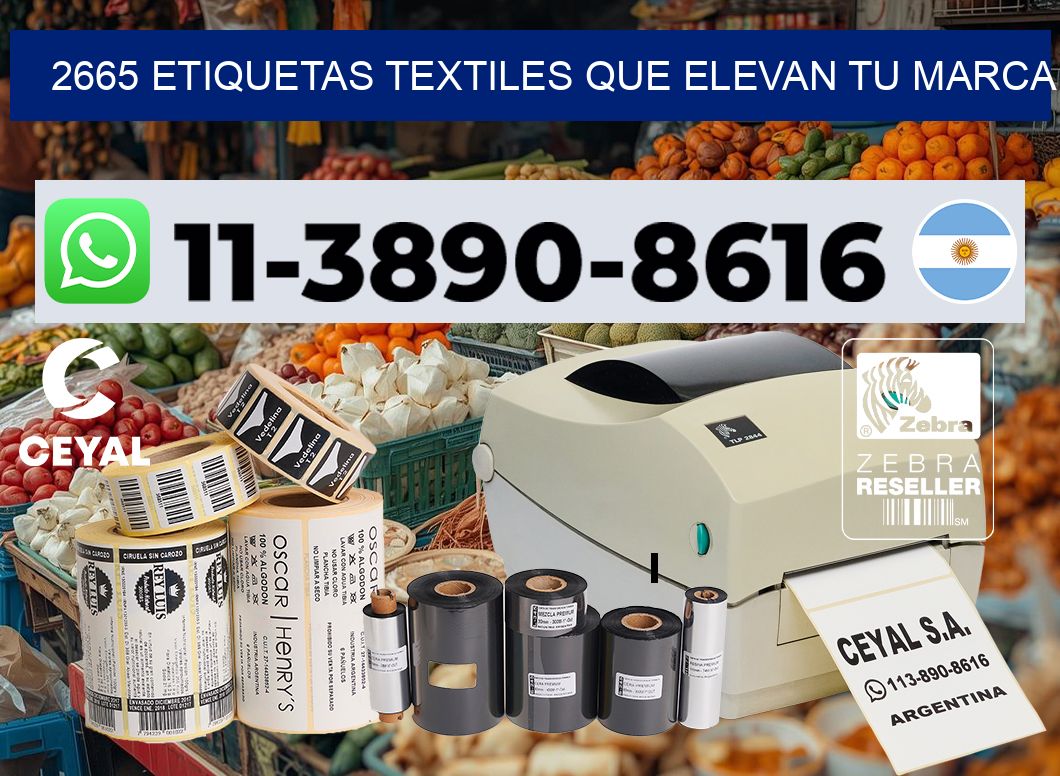 2665 Etiquetas textiles que elevan tu marca