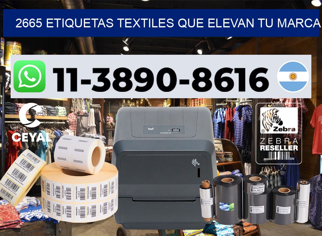 2665 Etiquetas textiles que elevan tu marca