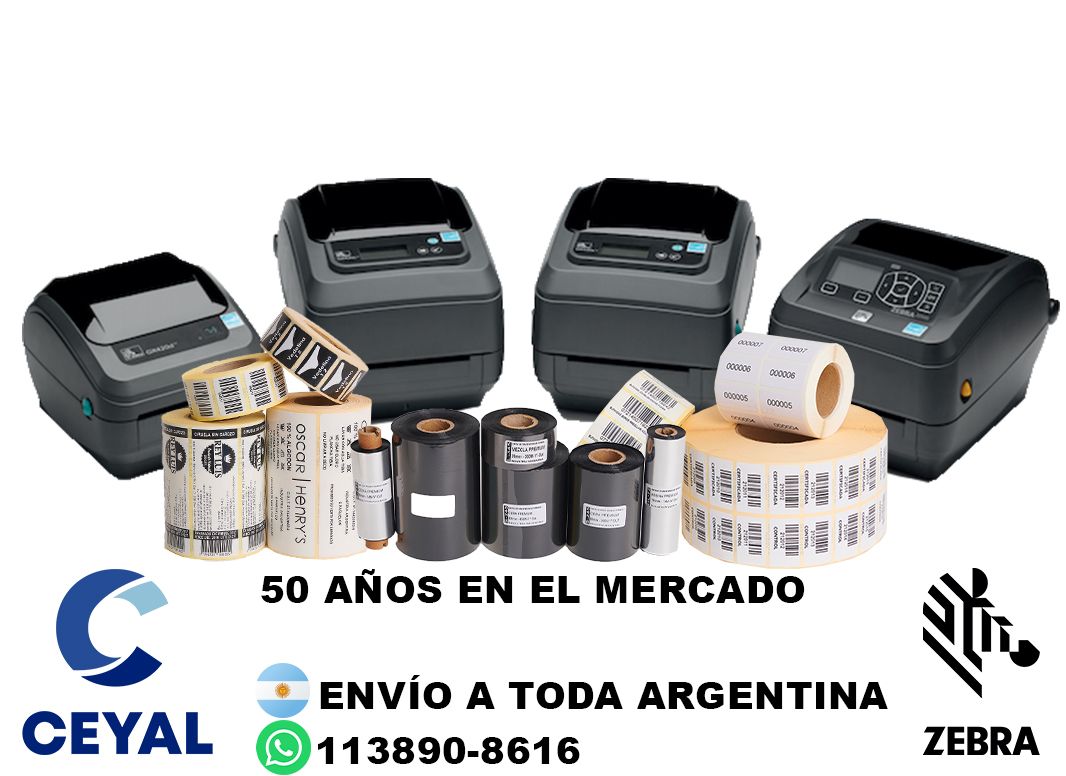 30540 ribbon y etiquetas para cadena de frío