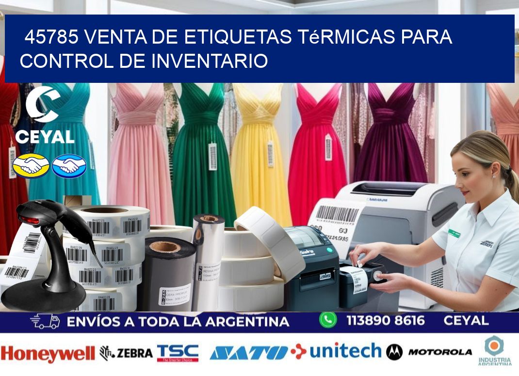 45785 venta de etiquetas térmicas para control de inventario