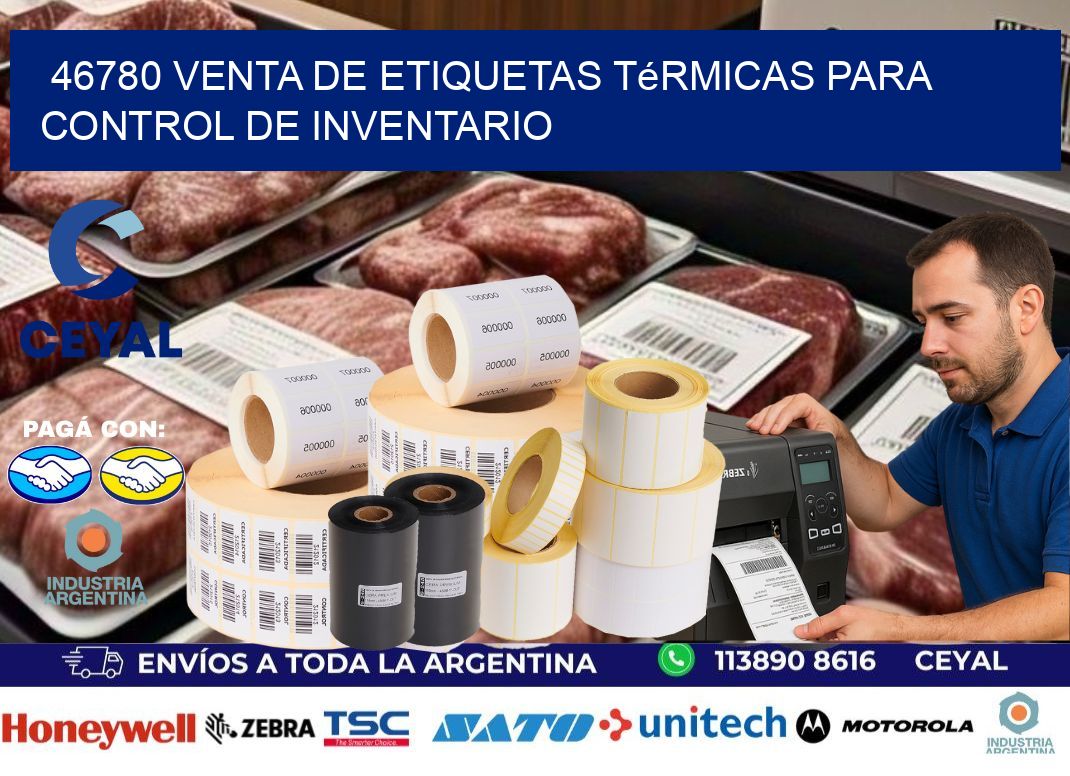 46780 venta de etiquetas térmicas para control de inventario