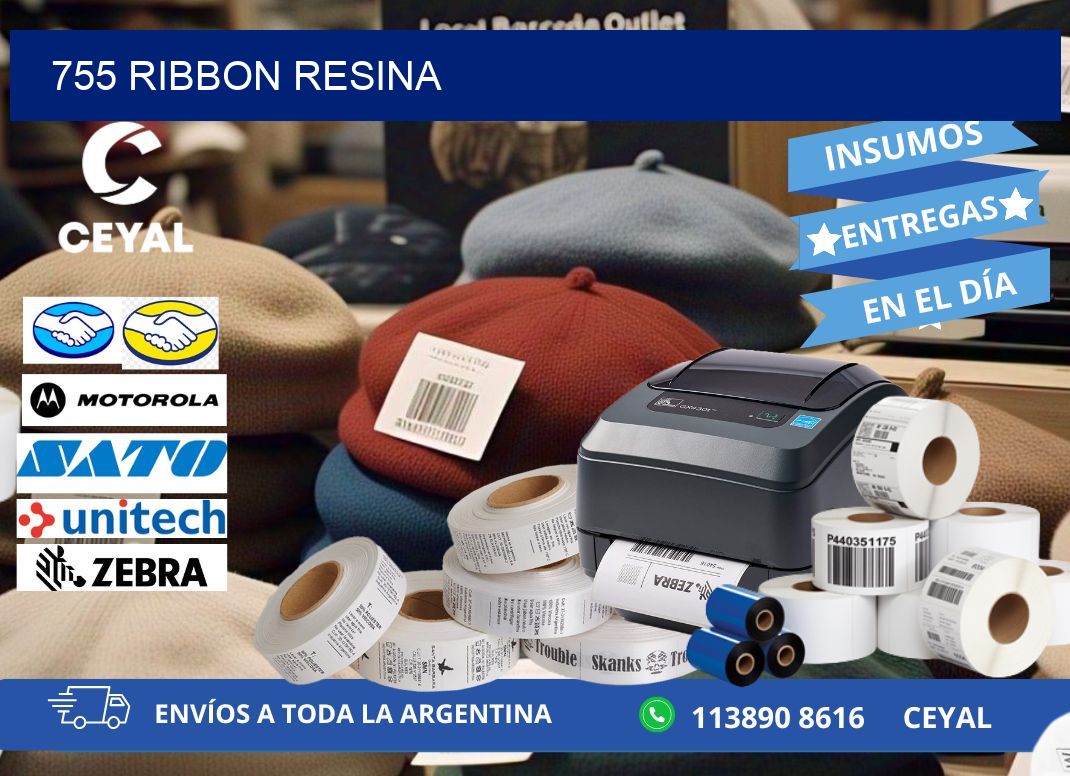 755 ribbon resina