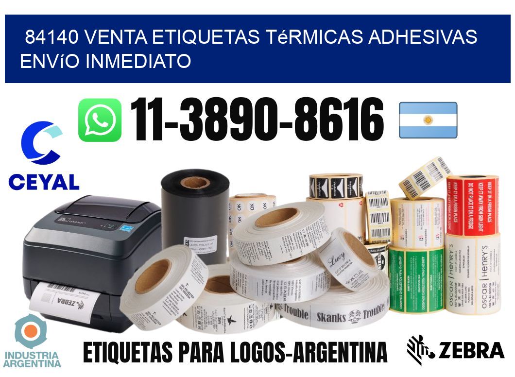 84140 venta etiquetas térmicas adhesivas envío inmediato