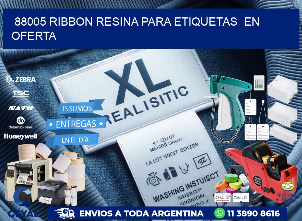 88005 ribbon resina para etiquetas  en oferta