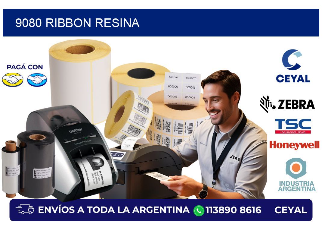 9080 ribbon resina