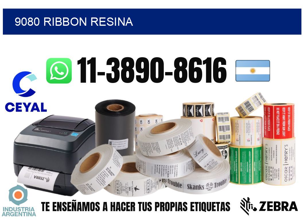 9080 ribbon resina