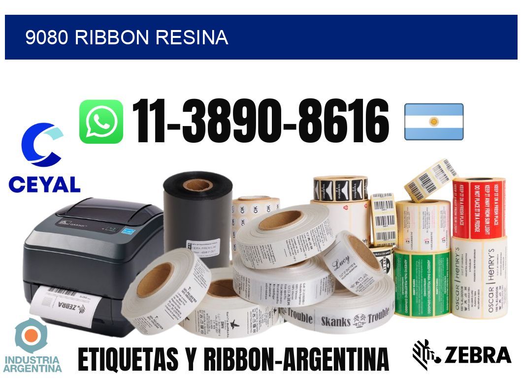 9080 ribbon resina