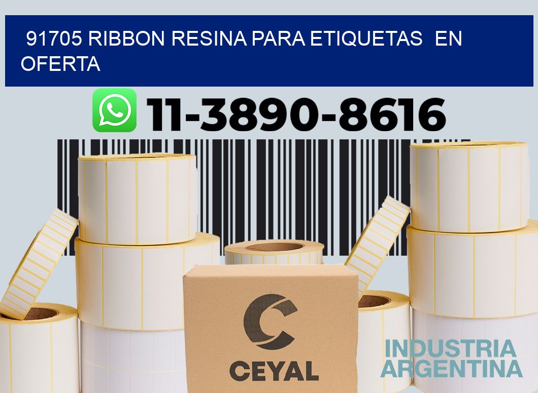91705 ribbon resina para etiquetas  en oferta