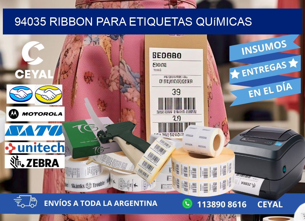94035 ribbon para etiquetas químicas