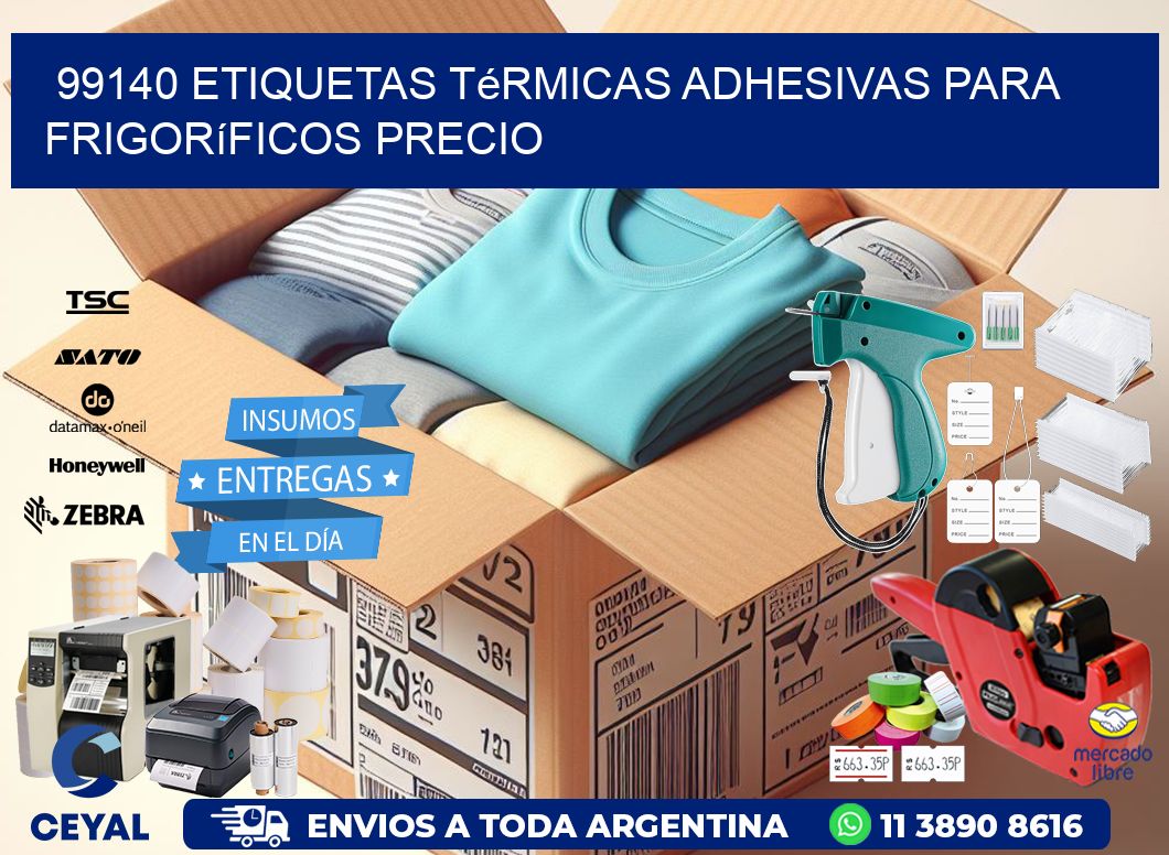 99140 etiquetas térmicas adhesivas para frigoríficos precio