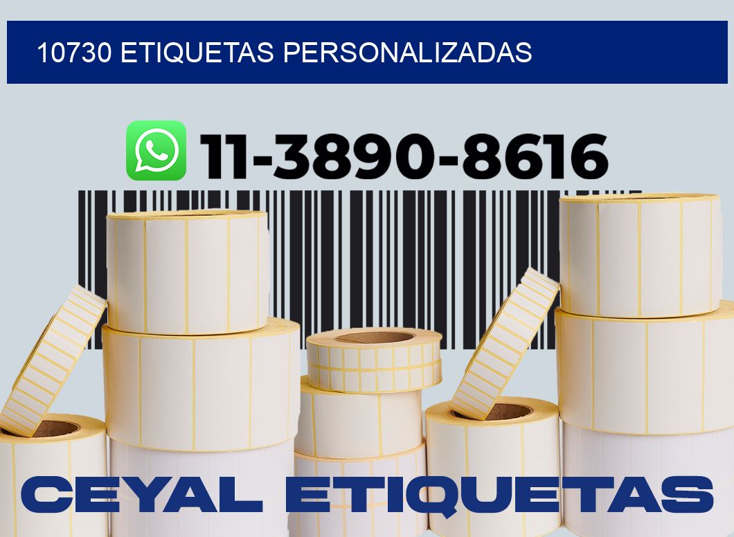 10730 etiquetas personalizadas