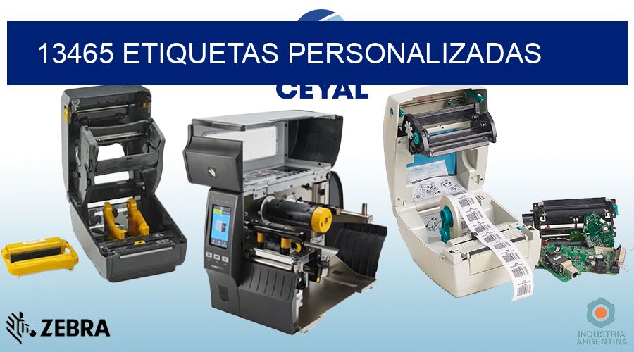 13465 etiquetas personalizadas
