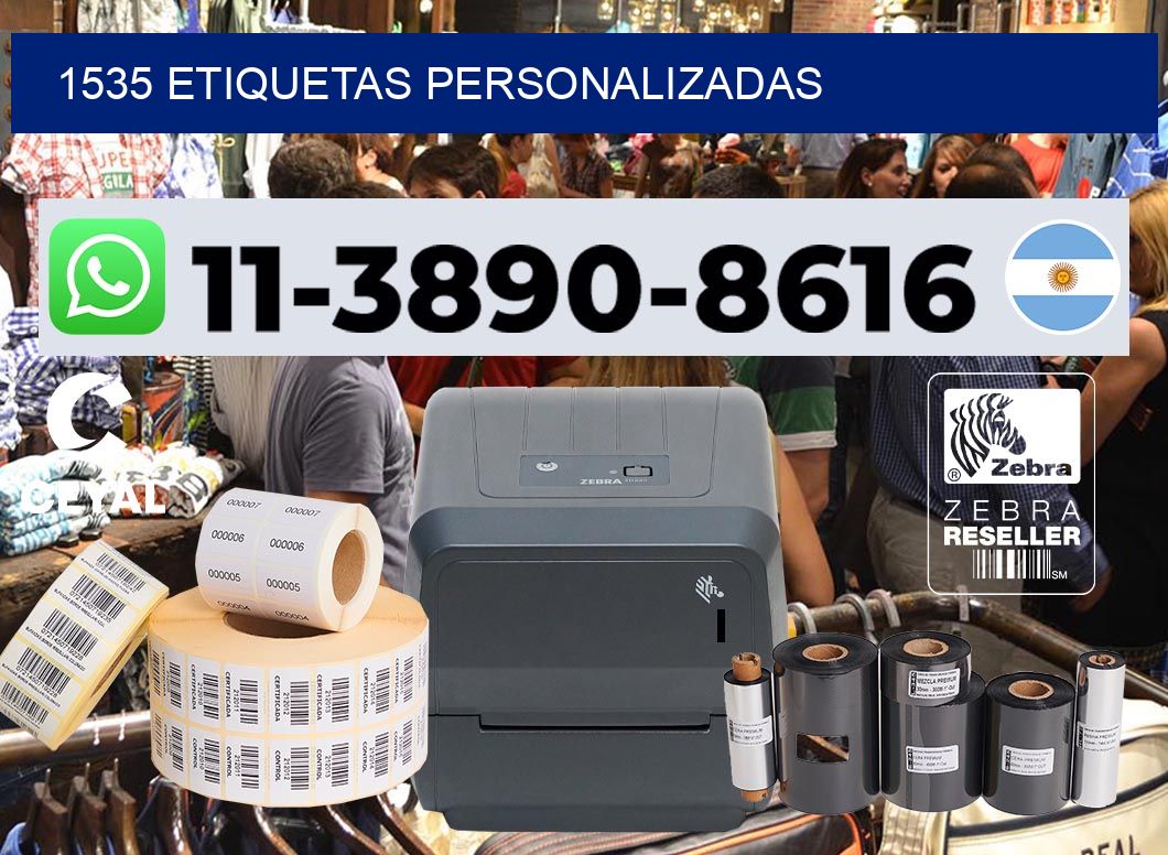 1535 etiquetas personalizadas