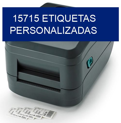 15715 etiquetas personalizadas