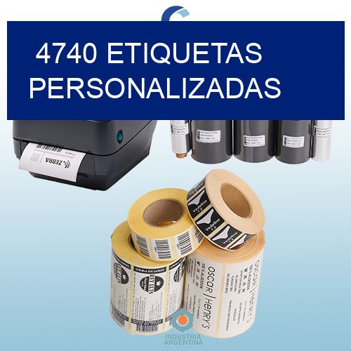 4740 etiquetas personalizadas