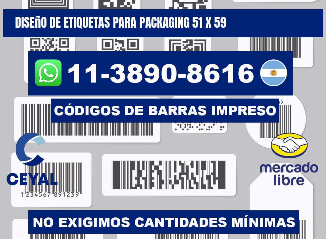 diseño de etiquetas para packaging 51 x 59