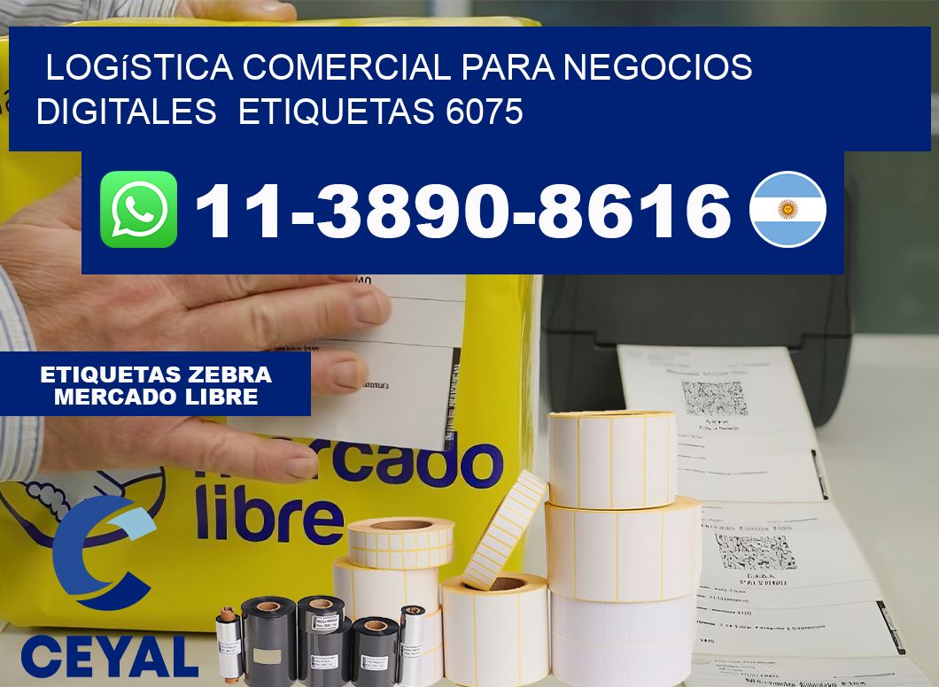 Logística comercial para negocios digitales  etiquetas 6075