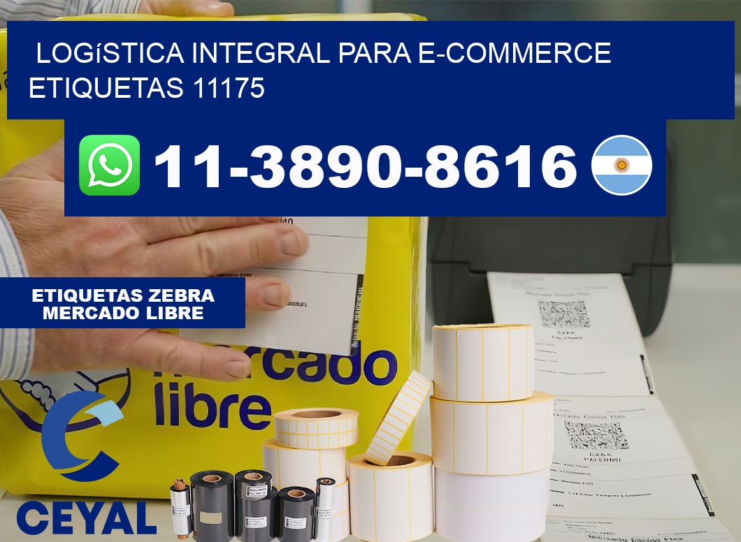 Logística integral para e-commerce  etiquetas 11175