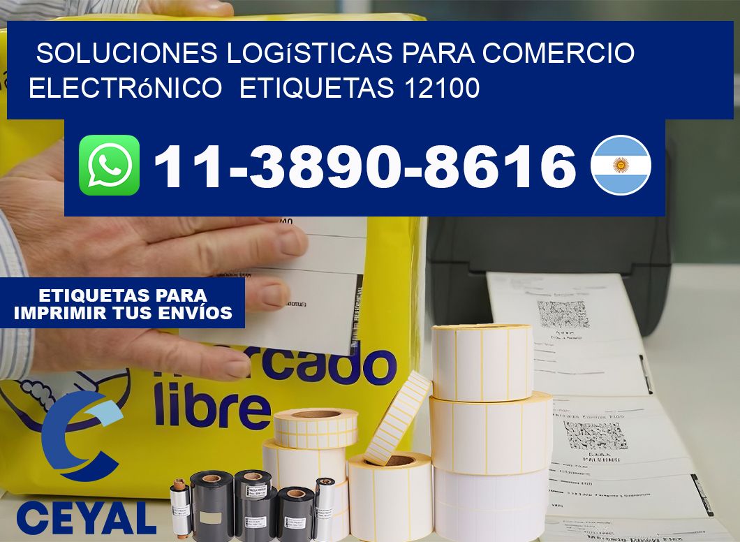 Soluciones logísticas para comercio electrónico  etiquetas 12100
