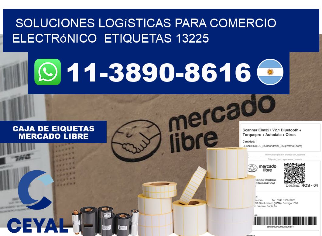 Soluciones logísticas para comercio electrónico  etiquetas 13225