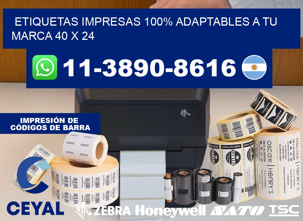 etiquetas impresas 100% adaptables a tu marca 40 x 24
