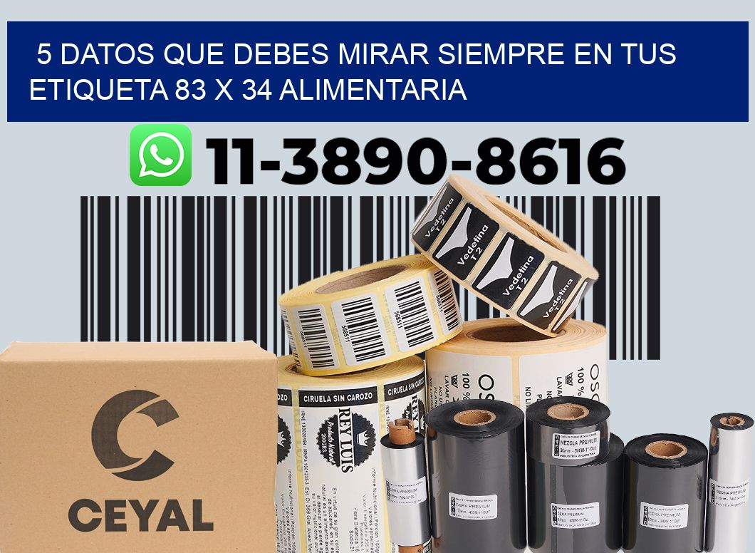 5 datos que debes mirar siempre en tus etiqueta 83 x 34 alimentaria