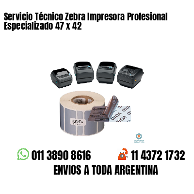 Servicio Técnico Zebra Impresora Profesional Especializado 47 x 42