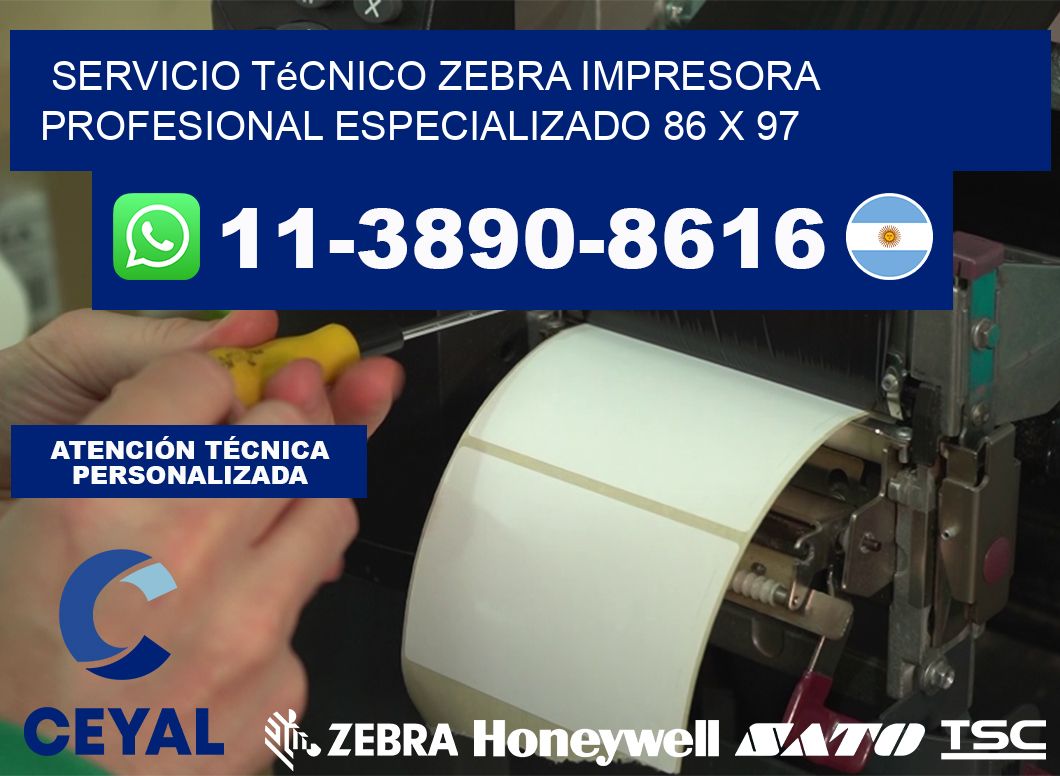 Servicio Técnico Zebra Impresora Profesional Especializado 86 x 97