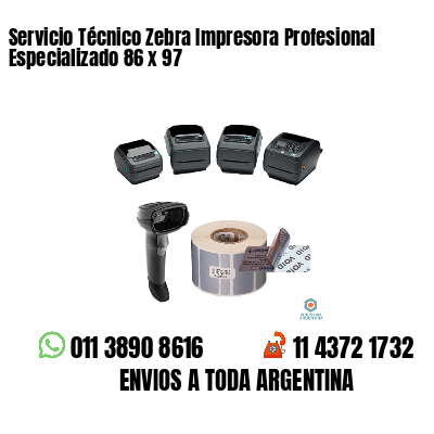 Servicio Técnico Zebra Impresora Profesional Especializado 86 x 97