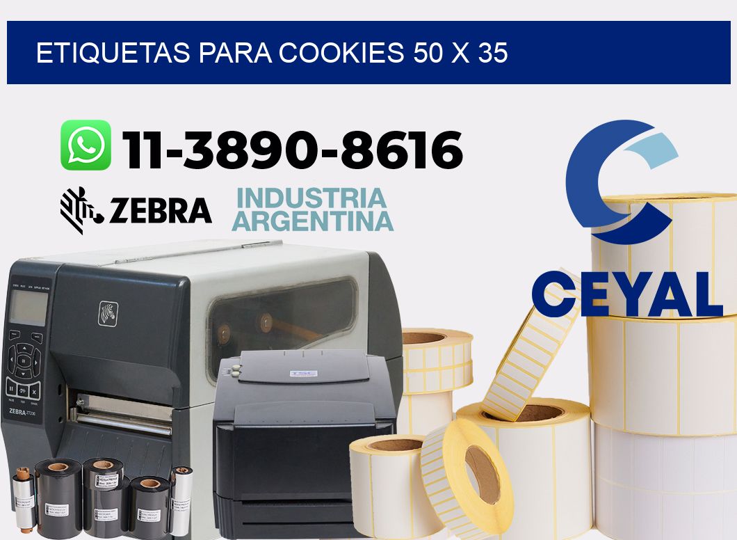 etiquetas para Cookies 50 x 35