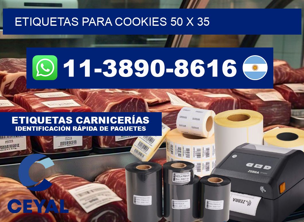 etiquetas para Cookies 50 x 35