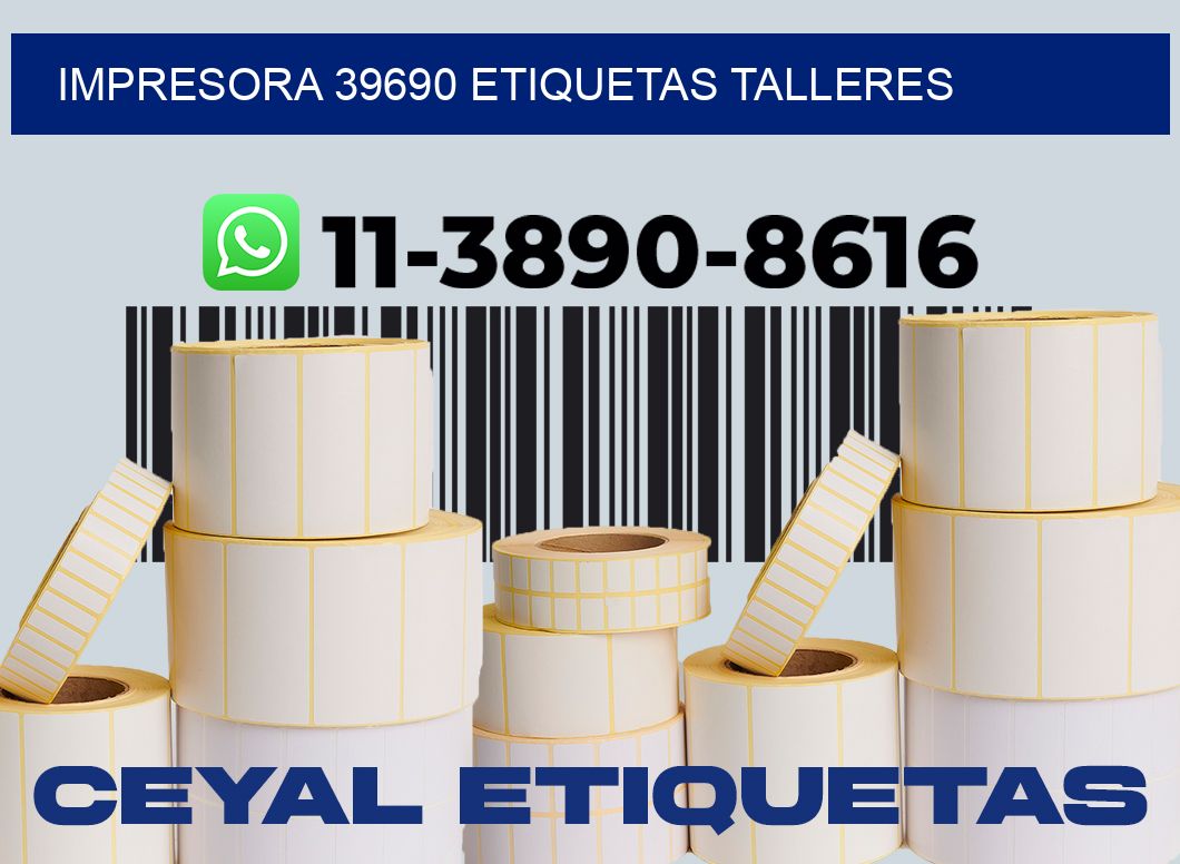 impresora 39690 etiquetas talleres